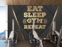 پوستر دیواری باشگاه بدنسازی W13428600 - خرید با قیمت مناسب - والینو