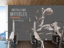 پوستر دیواری بدنسازی W13428400 - خرید با قیمت مناسب - والینو