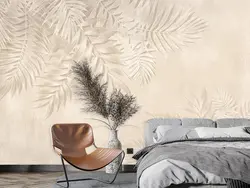 پوستر دیواری طرح برگ W10012200 - خرید با بهترین قیمت - والینو