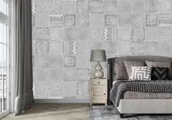 پوستر دیواری طرح بتن اشکال هندسی W10017600 - خرید با بهترین قیمت - والینو