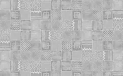 پوستر دیواری طرح بتن اشکال هندسی W10017600 - خرید با بهترین قیمت - والینو