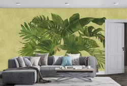 پوستر دیواری برگ هاوایی W10044500 - خرید با بهترین قیمت - والینو