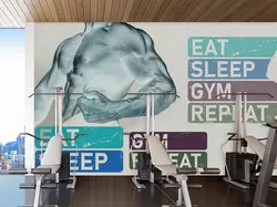 پوستر دیواری بدنسازی طرح بدنسازی W12017810 - خرید با بهترین قیمت - والینو