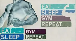 پوستر دیواری بدنسازی طرح بدنسازی W12017810 - خرید با بهترین قیمت - والینو