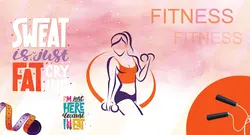 پوستر دیواری بدنسازی طرح بدنسازی خانم ها W12018610 - خرید با بهترین قیمت - والینو