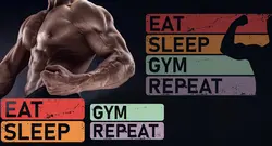 پوستر دیواری بدنسازی طرح بدنسازی W12017800 - خرید با بهترین قیمت - والینو