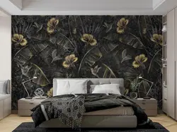 پوستر دیواری طرح برگ و گل w11010700 - خرید با بهترین قیمت - والینو