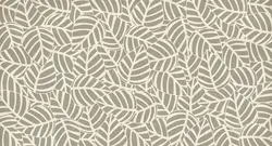 پوستر دیواری طرح برگ بزرگ با رنگ زمینه ی طوسی روشن W12110720 - خرید با بهترین قیمت - والینو