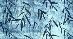 پوستر دیواری طرح برگ سوزنی w11010110 - خرید با بهترین قیمت - والینو