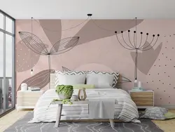 پوستر دیواری طرح برگ بزرگ با رنگ زمینه ی کرم W12110810 - خرید با بهترین قیمت - والینو