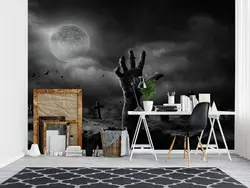 پوستر دیواری طرح ترسناک W10053210 - خرید با بهترین قیمت - والینو