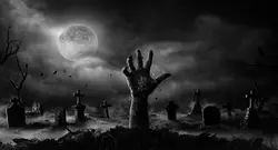 پوستر دیواری طرح ترسناک W10053210 - خرید با بهترین قیمت - والینو