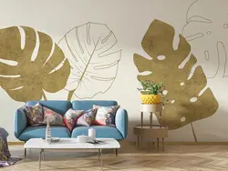 پوستر دیواری طرح 4 برگ بزرگ W12111810 - خرید با بهترین قیمت - والینو