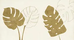 پوستر دیواری طرح 4 برگ بزرگ W12111810 - خرید با بهترین قیمت - والینو