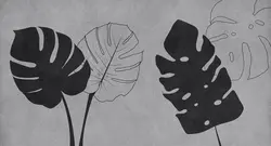 پوستر دیواری طرح 4 برگ بزرگ W12111830 - خرید با بهترین قیمت - والینو