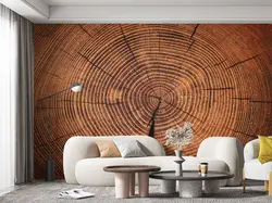 پوستر دیواری طرح چوب و تنه درخت w11023100 - خرید با بهترین قیمت - والینو