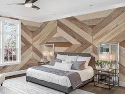 پوستر دیواری طرح چوب مورب W10055600 - خرید با بهترین قیمت - والینو