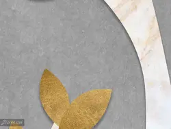 پوستر دیواری طرح تک درخت بزرگ با رنگ زمینه ی طوسی روشن W12111410 - خرید با بهترین قیمت - والینو