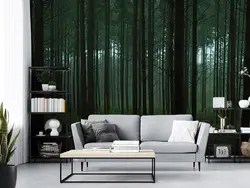 پوستر دیواری طرح جنگل W10052900 - خرید با بهترین قیمت - والینو