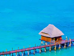 پوستر دیواری طرح دریا W10058000 - خرید با بهترین قیمت - والینو