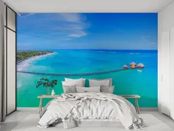 پوستر دیواری طرح دریا W10058000 - خرید با بهترین قیمت - والینو