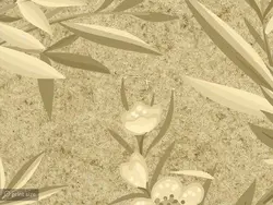 پوستر دیواری طرح شاخه و برگ W12021810 - خرید با بهترین قیمت - والینو