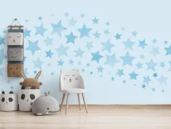 پوستر دیواری طرح ستاره W10056610 - خرید با بهترین قیمت - والینو