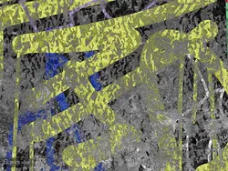 پوستر دیواری طرح گرافیتی رنگی w11018900 - خرید با بهترین قیمت - والینو