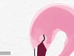 پوستر دیواری طرح فلامینگو و برگ W12020410 - خرید با بهترین قیمت - والینو