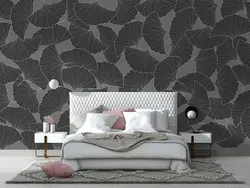 پوستر دیواری طرح گل مدل بادبزن W12112510 - خرید با بهترین قیمت - والینو