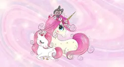 پوستر دیواری کودک طرح تک شاخ w11018600 - خرید با بهترین قیمت - والینو