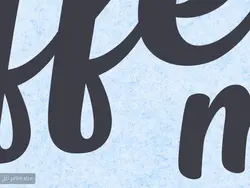 پوستر دیواری کافی شاپ طرح منو قهوه W12017410 - خرید با بهترین قیمت - والینو