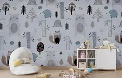 پوستر دیواری کودک طرح حیوانات W10020100 - خرید با بهترین قیمت - والینو