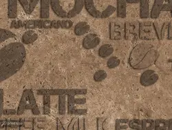 پوستر دیواری کافی شاپ طرح نقشه جهان W10064510 - خرید با بهترین قیمت - والینو