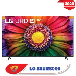 تلویزیون 86 اینچ ال جی UR8000 | تلویزیون 86UR80
