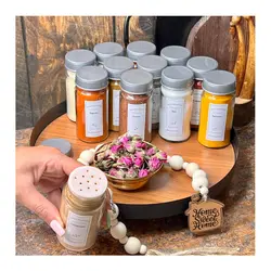 پک 12 عددی ویژه آشپزی با درب پلاستیکی نمکپاش