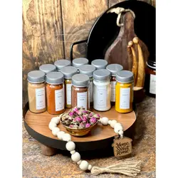 پک 12 عددی ویژه آشپزی با درب پلاستیکی نمکپاش