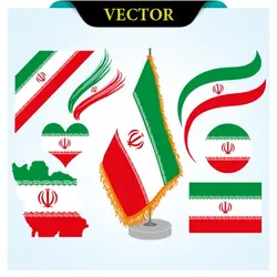 وکتور پرچم ایران