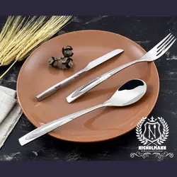 سرویس قاشق و چنگال ۶ نفره برند نیکولمن