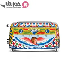 بهترین قیمت و خرید توستر طرح دولچه اند گابانا ایتالیا اسمگ مدل TSF02DGEU | لوازم خانگی خوزشاپ