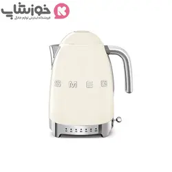 بهترین قیمت و خرید کتری برقی درجه دار اسمگ مدل KLF04 کرم | لوازم خانگی خوزشاپ