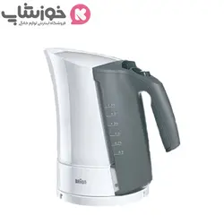 بهترین قیمت و خرید کتری برقی براون مدل Braun WK300 سفید | لوازم خانگی خوزشاپ