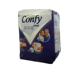 پوشینه شورتی بزرگسال کانفی سایز متوسط بسته 8 عددی