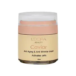 کرم ضد چروک حاوی عصاره خاویار لدورا کر 50 میلی لیتر