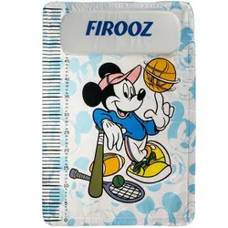 زیرانداز تعویض پوشک بالشدار فیروز طرح میکی موس