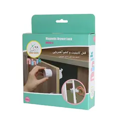 قفل کشو و کابینت آهنربایی نی نی ک بسته 4 عددی