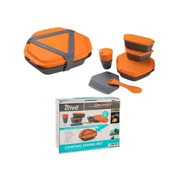 مجموعه ظروف سفری کرویت مدل Camping Set