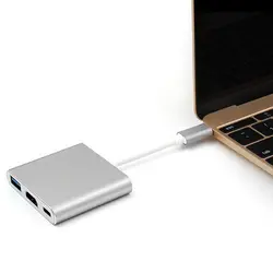 تبدیل Type-c به HDMI/USB3.0/PD کی نت مدل K-net K-COUC30HU