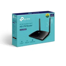 مودم روتر 4G LTE بی سیم و دوباند AC750 تی پی لینک مدل TP-Link Archer MR200