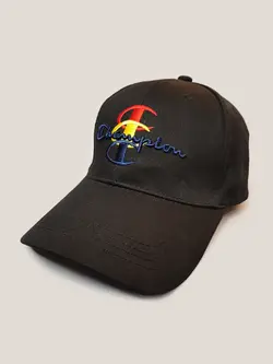 کلاه کپ کتان مشکی طرح  Champion کد 1837